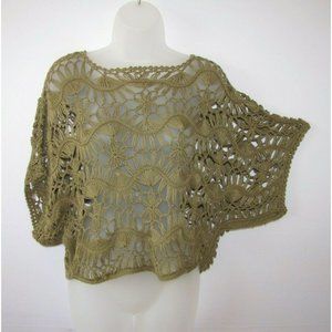 Bella Berry Open Knit Sweater S/M